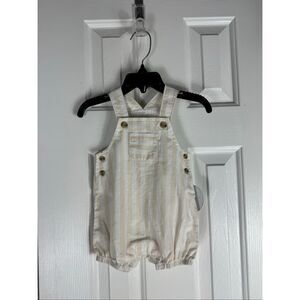 NWT Edgehill Collection Boys Shortalls Size 3-6m